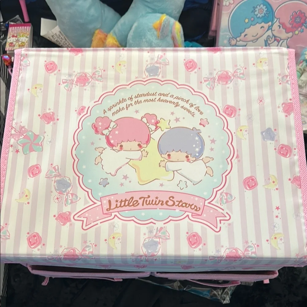 🌺Little Twin Stars Storage Box with Drawers - Picture 1 of 4